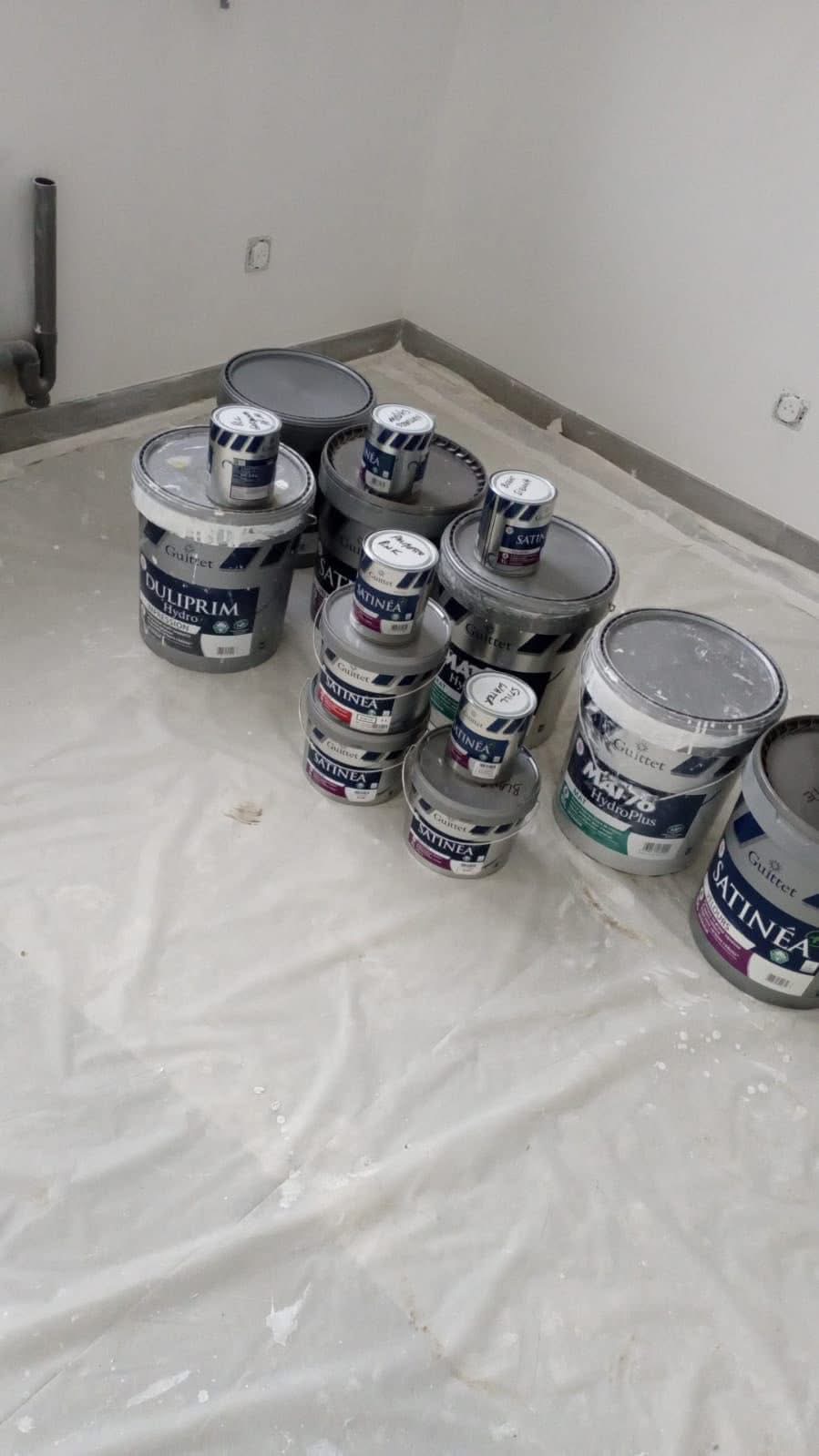 Préparation peinture